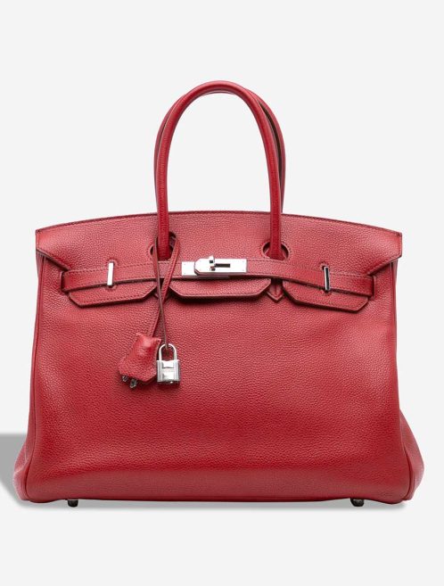 Hermès Birkin 35 Togo Rouge Garance Front | Sell your designer bag