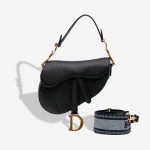 Dior Saddle Mini Calf Black Front | Sell your designer bag