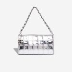 Chanel Shoulder Bag Ice Cube Small Lamb / PVC Silver Front | Sell your designer bag