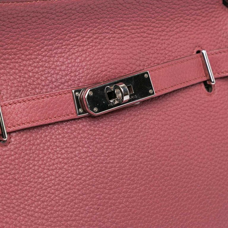 Hermès Jypsière 28 Clémence Bois de Rose Closing System | Sell your designer bag