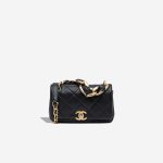 Chanel Chain Is More Flap Bag Small Lamb Black Front | Sell your designer bag