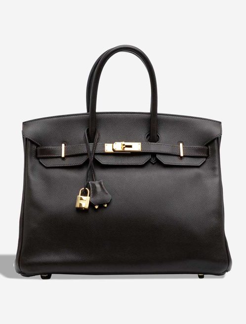 Hermès Birkin 35 Togo Ébène Front | Sell your designer bag