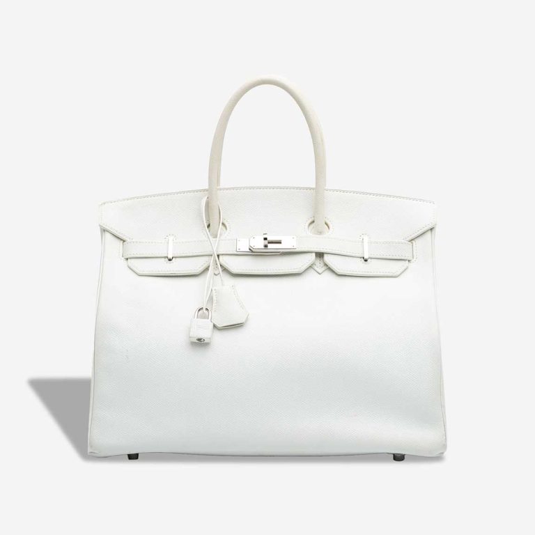 Hermès Birkin 35 Togo White Front | Sell your designer bag
