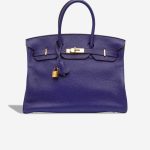 Hermès Birkin 35 Togo Iris Front | Sell your designer bag