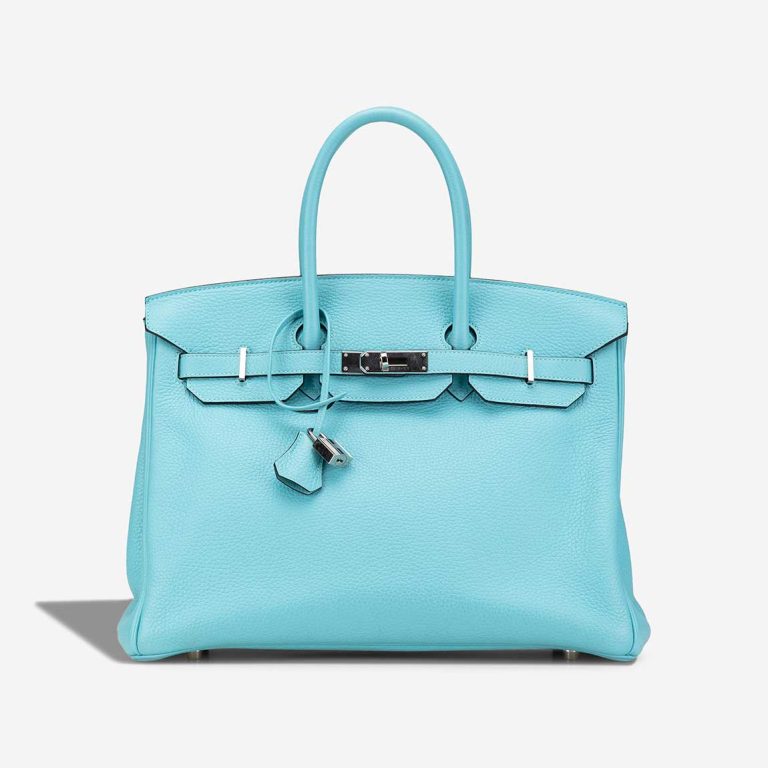 Hermès Birkin 35 Togo Bleu Atoll Front | Sell your designer bag