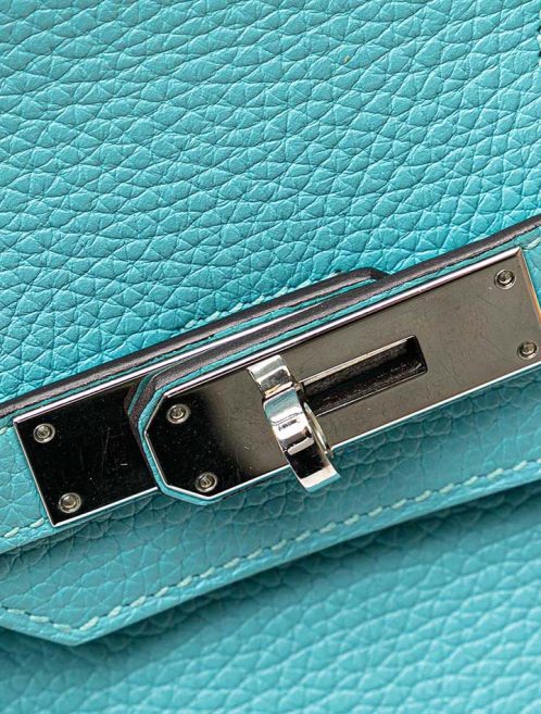 Hermès Birkin 35 Togo Bleu Atoll Front | Sell your designer bag