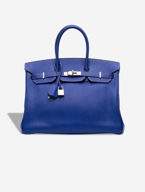 Hermès Birkin 35 Candy Collection Epsom Bleu Électrique Front | Sell your designer bag