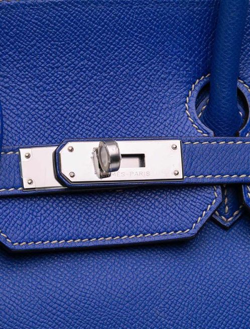 Hermès Birkin 35 Candy Collection Epsom Bleu Électrique Closing System | Sell your designer bag
