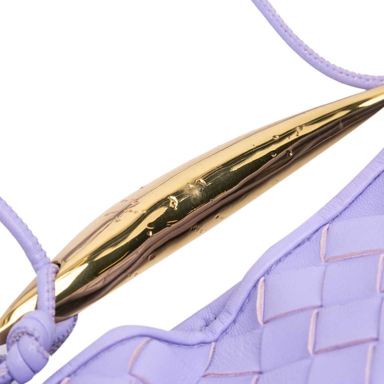 Bottega Veneta Sardine Mini Lamb Light Lilac Front | Sell your designer bag