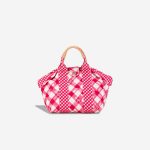 Chanel Shopper Small Canvas Red / White Front | Sell your designer bag