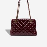 Chanel Shopper Paris-Salzburg Goat / Patent Bordeaux Front | Sell your designer bag