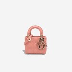 Dior Lady Micro Lamb Rose Front | Sell your designer bag