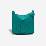 Hermès Evelyne 29 Epsom Bleu Paon Front | Sell your designer bag