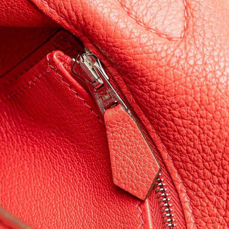 Hermès Shoulder Kelly JPG Togo Bougainvillier Signs of wear | Sell your designer bag