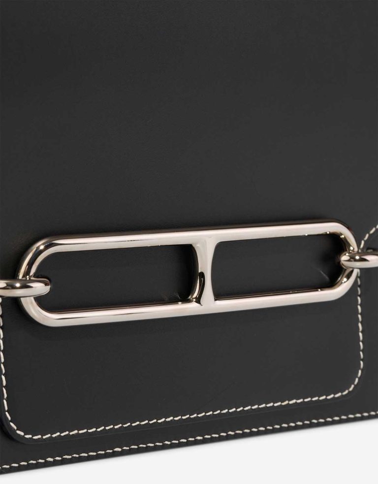 Hermès Roulis 23 Veau Sombrero Black Closing System | Sell your designer bag