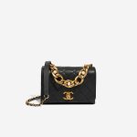 Chanel Flap Bag Mini Rectangular Calf Black Front | Sell your designer bag