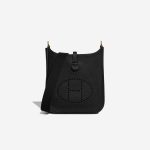 Hermès Evelyne 16 Clémence Black Front | Sell your designer bag