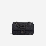 Chanel Timeless Medium Goat Dark Blue Front | Sell your designer bag