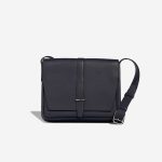 Hermès Steve Light Junior Messenger Bag Evercolor Bleu Nuit Front | Sell your designer bag