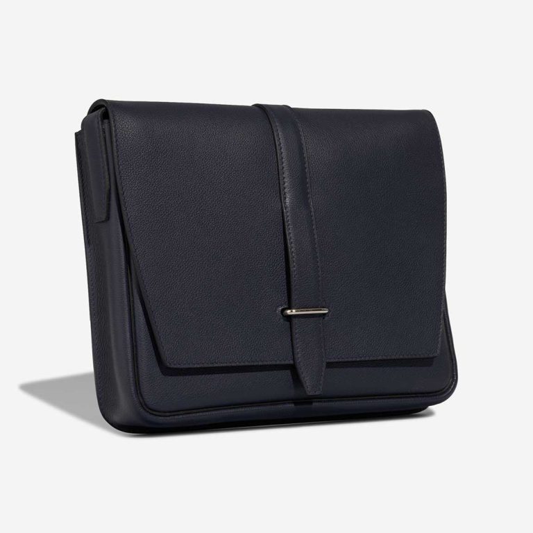 Hermès Steve Light Junior Messenger Bag Evercolor Bleu Nuit | Sell your designer bag