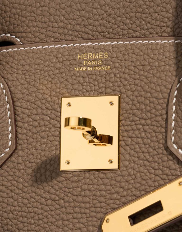 Hermès Birkin 30 Togo Étoupe Logo | Sell your designer bag
