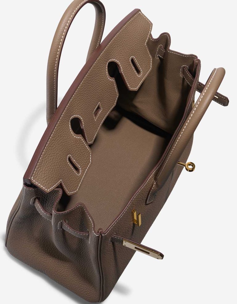 Hermès Birkin 30 Togo Étoupe Inside | Sell your designer bag