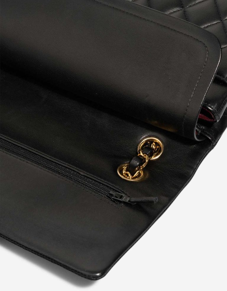 Chanel Timeless Medium Lamb Black Signs of wear | Sell your designer bag