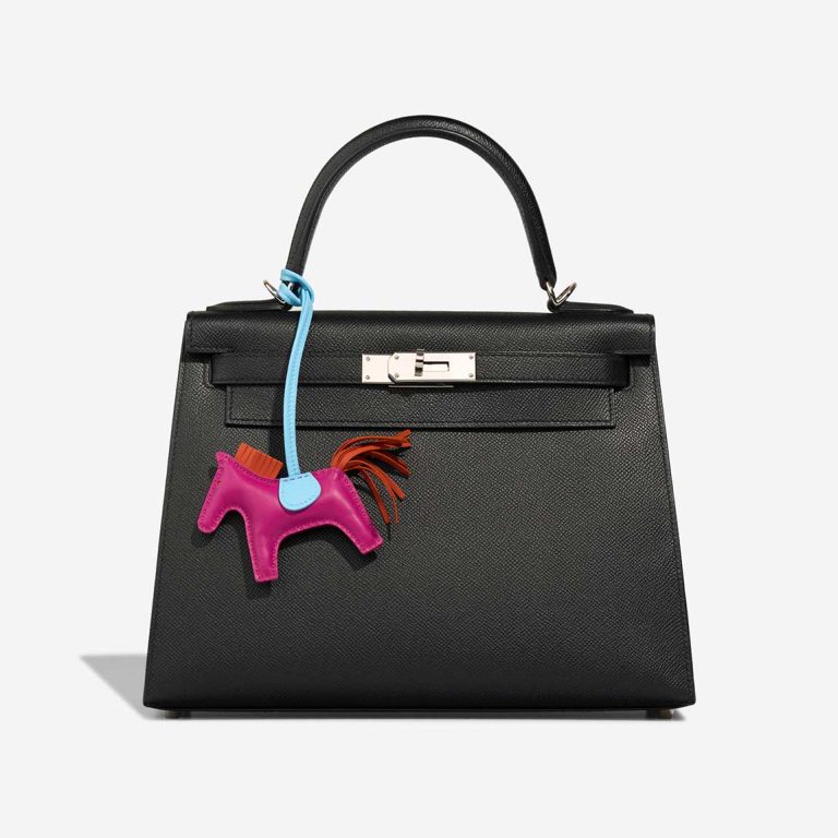Hermès Rodeo PM Milo Lamb Bleu Céleste / Magnolia / Rouge Vif Closing System | Sell your designer bag