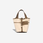 Hermès Picotin 18 Toile Goeland / Swift Nata / Étoupe Front | Sell your designer bag