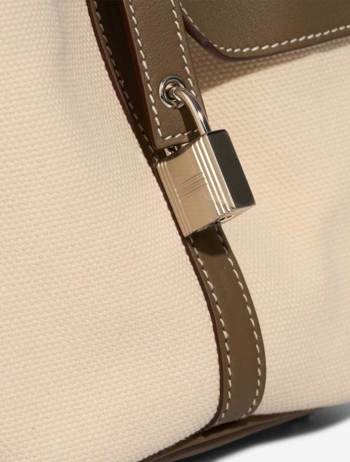 Hermès Picotin 18 Toile Goeland / Swift Nata / Étoupe Closing System | Sell your designer bag