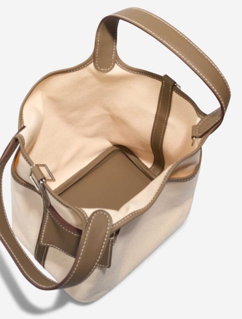 Hermès Picotin 18 Toile Goeland / Swift Nata / Étoupe Inside | Sell your designer bag