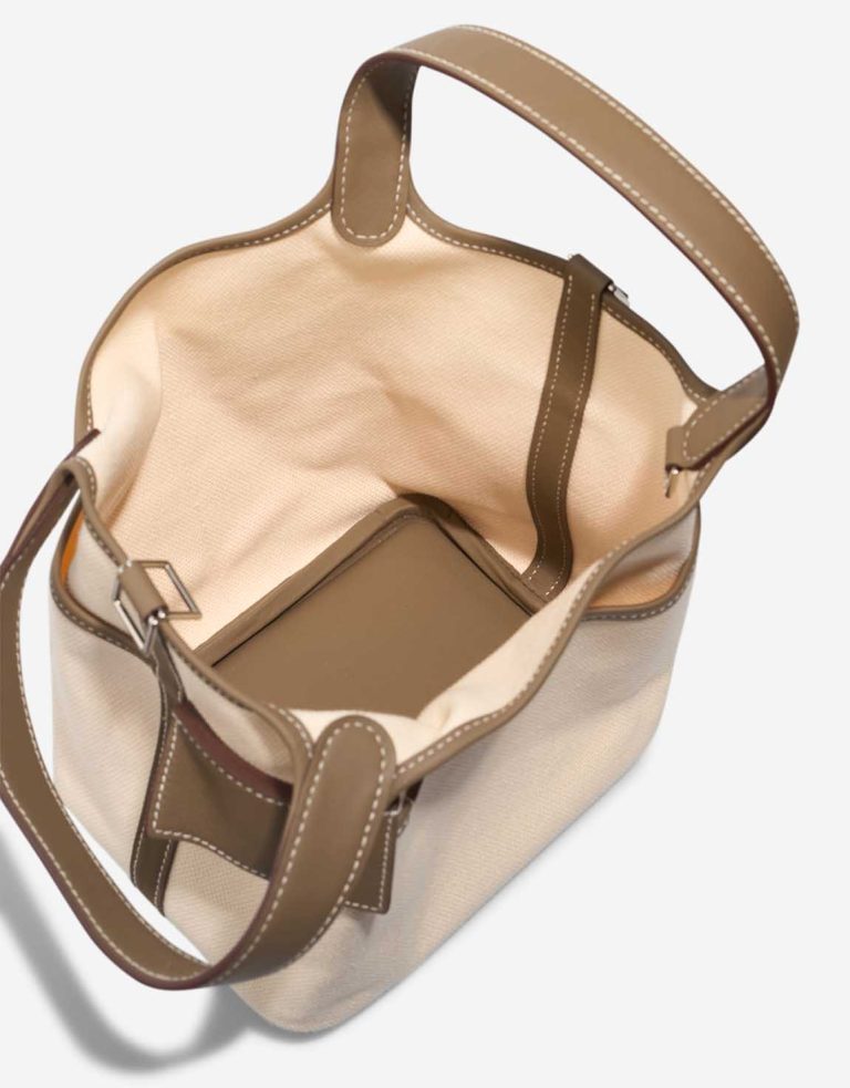 Hermès Picotin 18 Toile Goeland / Swift Nata / Étoupe Inside | Sell your designer bag