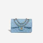 Chanel Timeless Small Caviar Light Blue Front | Sell your designer bag