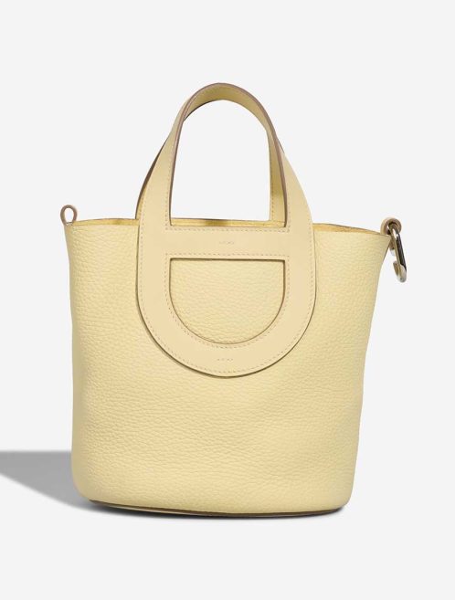Hermès In-The-Loop 18 Taurillon Clémence Jaune Milton Front | Sell your designer bag