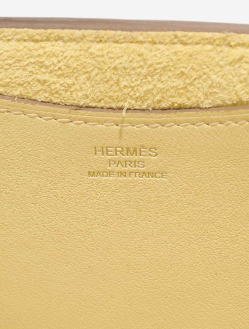 Hermès In-The-Loop 18 Taurillon Clémence Jaune Milton Logo | Sell your designer bag