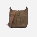 Hermès Evelyne 29 Taurillon Clémence Étoupe Front | Sell your designer bag