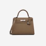Hermès Kelly 28 Epsom Étoupe Front | Sell your designer bag