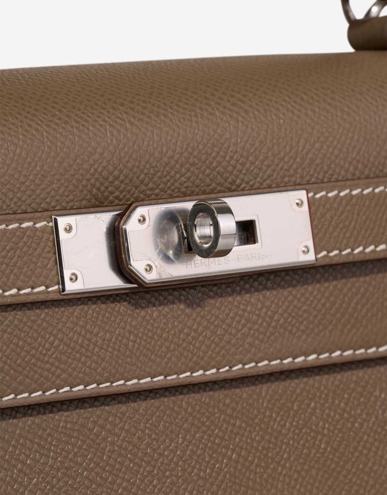Hermès Kelly 28 Epsom Étoupe Closing System | Sell your designer bag