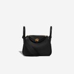 Hermès Lindy Mini Clémence Black Front | Sell your designer bag