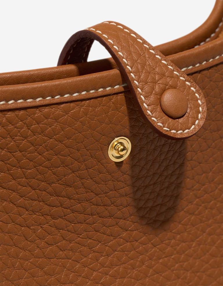Hermès Evelyne 16 Taurillon Clémence Gold Closing System | Sell your designer bag