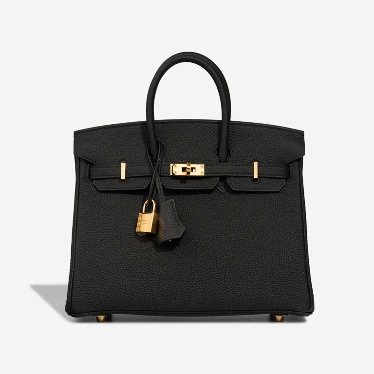 Hermès Birkin 25 Togo Black Front | Sell your designer bag