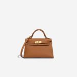 Hermès Kelly Mini Epsom Gold Front | Sell your designer bag