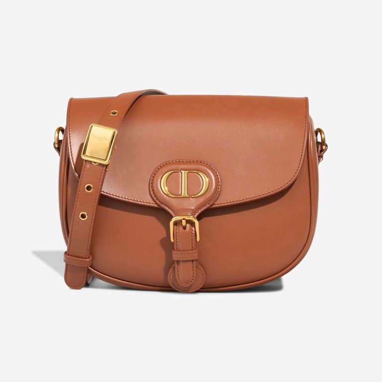 Dior Bobby Medium Calf Brown Front | Sell your designer bag