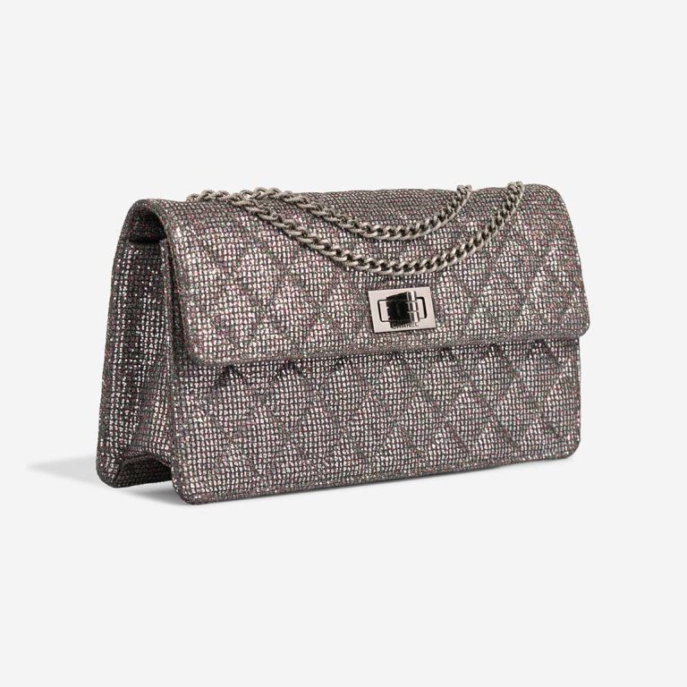 Chanel 2.55 Reissue 226 Fabric Metallic Grey | Sell your designer bag