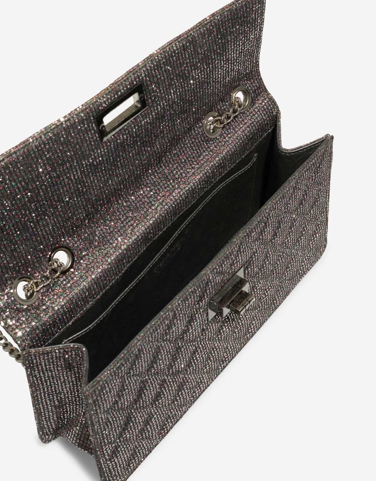 Chanel 2.55 Reissue 226 Fabric Metallic Grey Inside | Sell your designer bag