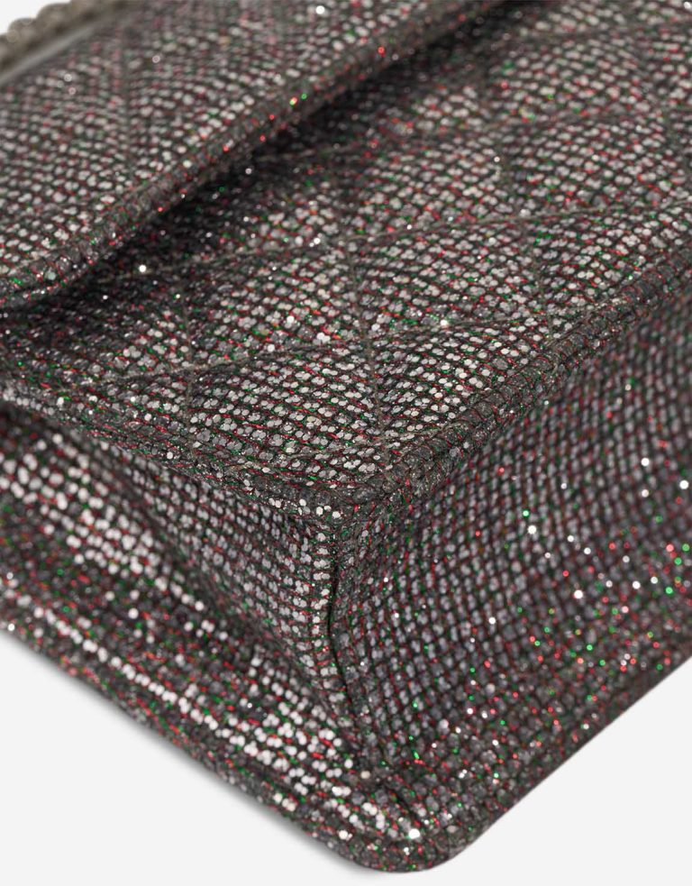 Chanel 2.55 Reissue 226 Fabric Metallic Grey Signs of wear | Sell your designer bag