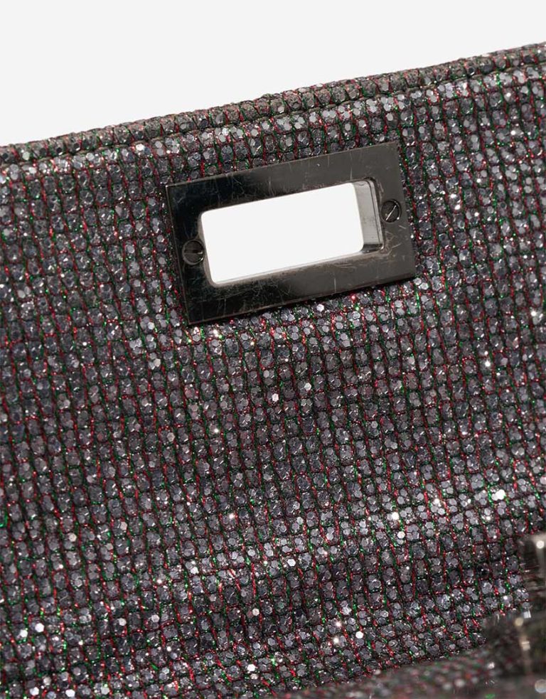 Chanel 2.55 Reissue 226 Fabric Metallic Grey Signs of wear | Sell your designer bag