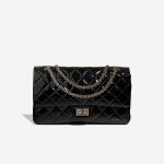 Chanel 2.55 Reissue 228 Patent Black Front | Sell your designer bag