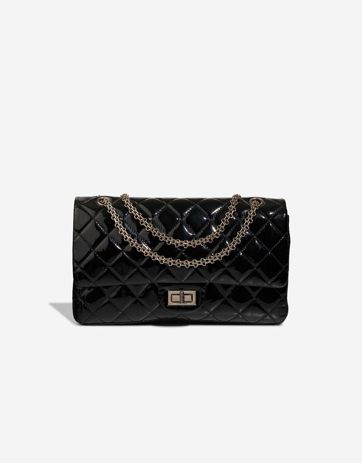 Chanel 2.55 Reissue 228 Patent Black | SACLÀB