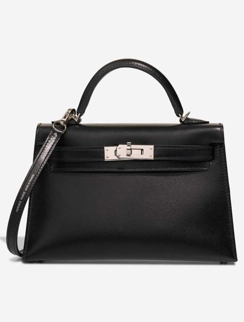 Hermès Kelly Mini Box Black Front | Sell your designer bag